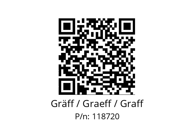   Gräff / Graeff / Graff 118720