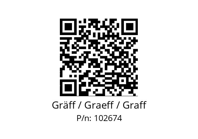   Gräff / Graeff / Graff 102674