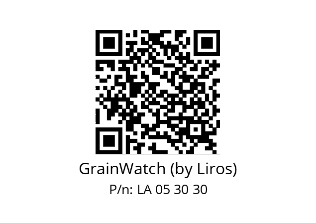   GrainWatch (by Liros) LA 05 30 30