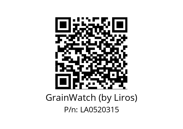   GrainWatch (by Liros) LA0520315