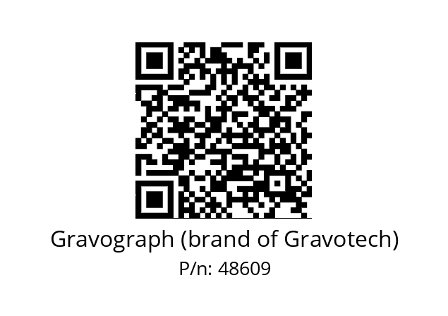   Gravograph (brand of Gravotech) 48609