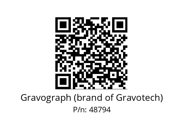   Gravograph (brand of Gravotech) 48794