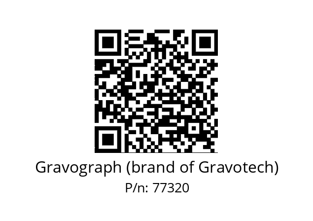   Gravograph (brand of Gravotech) 77320