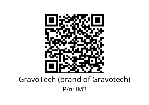   GravoTech (brand of Gravotech) IM3