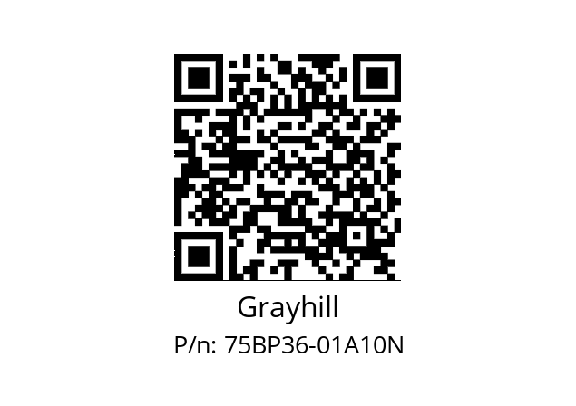   Grayhill 75BP36-01A10N