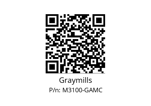   Graymills M3100-GAMC