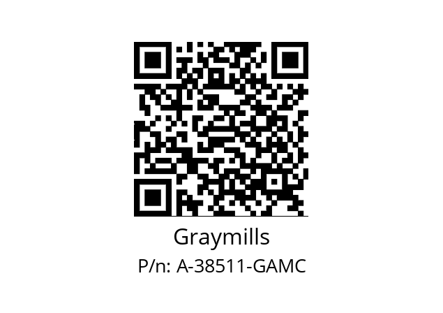   Graymills A-38511-GAMC