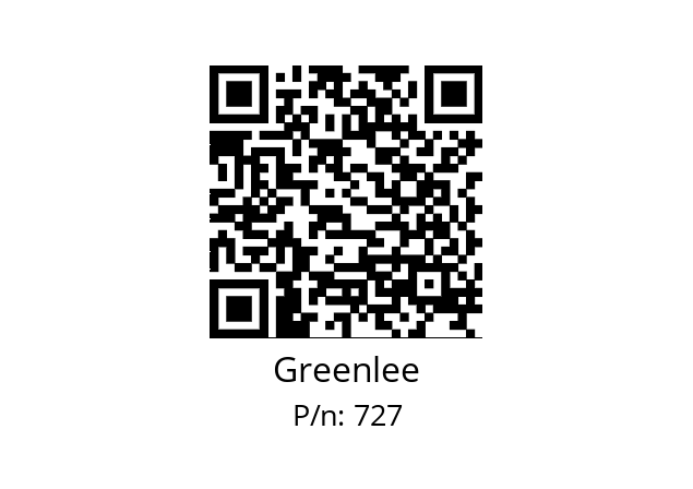   Greenlee 727