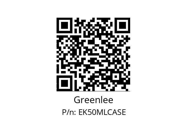   Greenlee EK50MLCASE