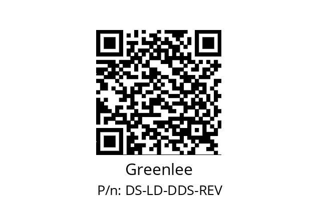   Greenlee DS-LD-DDS-REV