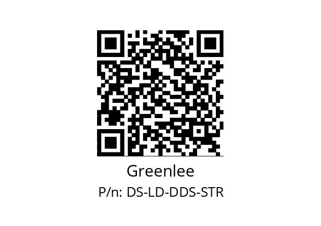   Greenlee DS-LD-DDS-STR