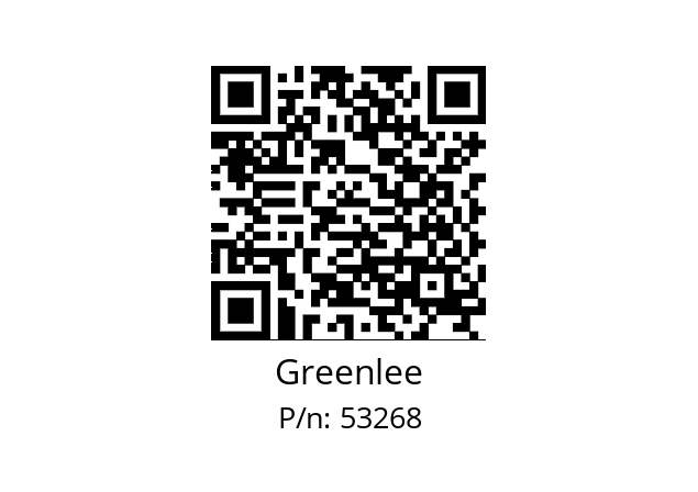   Greenlee 53268