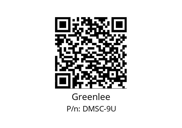   Greenlee DMSC-9U