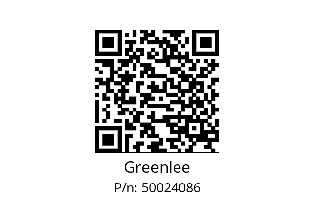   Greenlee 50024086