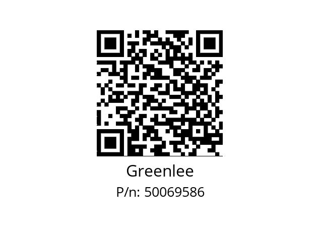   Greenlee 50069586