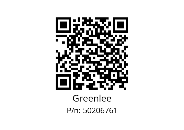   Greenlee 50206761