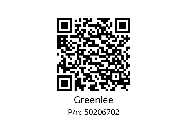   Greenlee 50206702