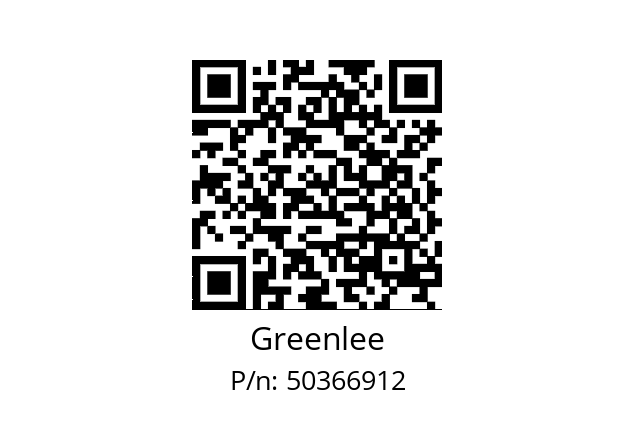   Greenlee 50366912