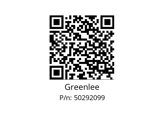   Greenlee 50292099