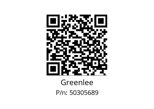   Greenlee 50305689