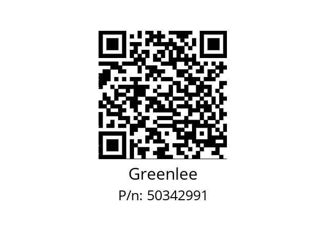   Greenlee 50342991