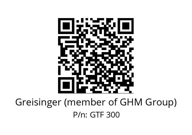   Greisinger (member of GHM Group) GTF 300