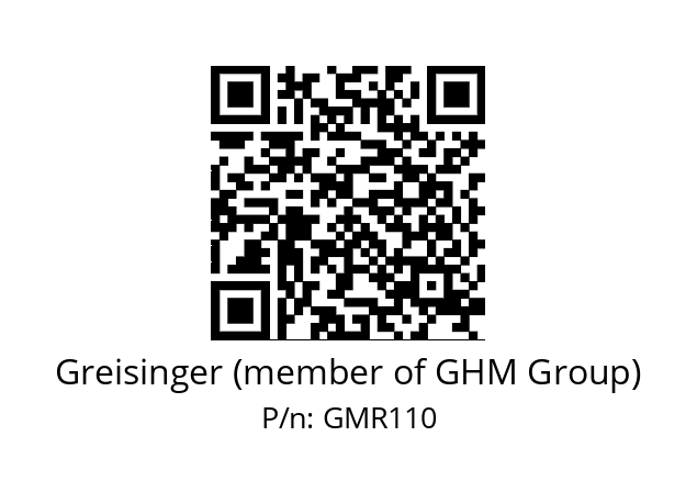   Greisinger (member of GHM Group) GMR110