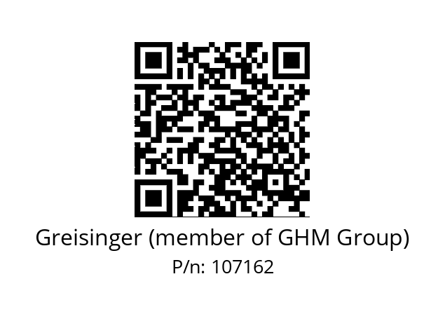   Greisinger (member of GHM Group) 107162