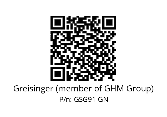   Greisinger (member of GHM Group) GSG91-GN