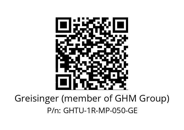   Greisinger (member of GHM Group) GHTU-1R-MP-050-GE