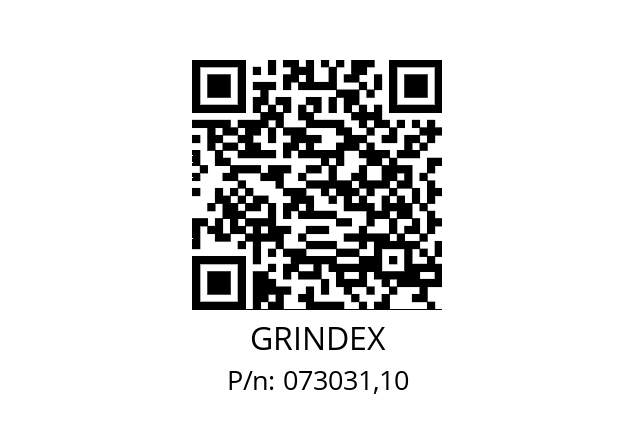   GRINDEX 073031,10