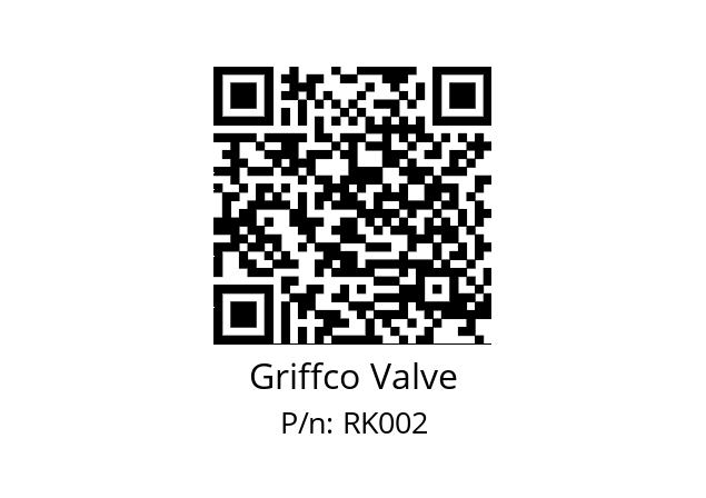   Griffco Valve RK002