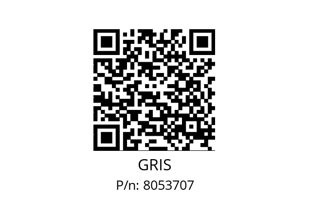   GRIS 8053707