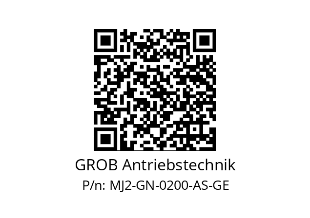   GROB Antriebstechnik MJ2-GN-0200-AS-GE