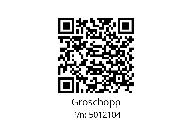   Groschopp 5012104