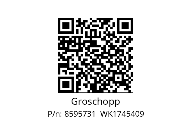   Groschopp 8595731  WK1745409