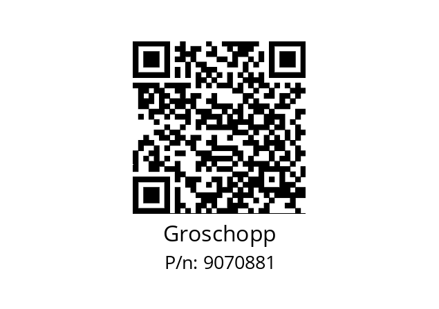   Groschopp 9070881