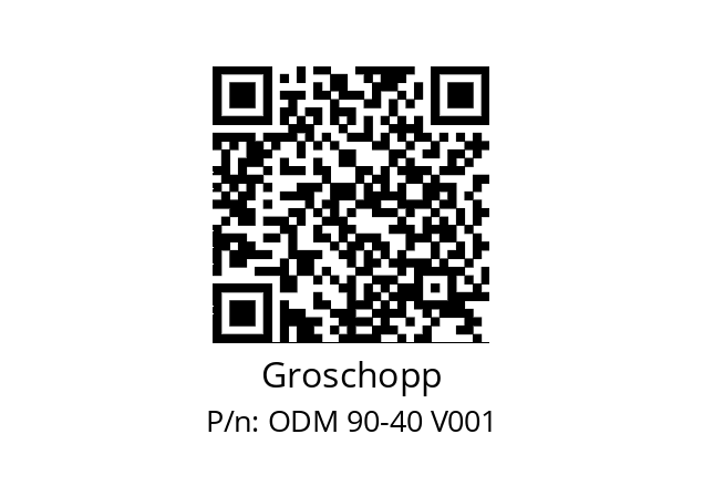   Groschopp ODM 90-40 V001