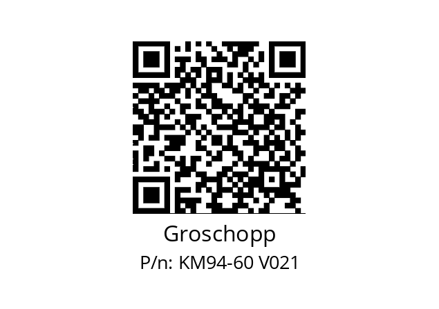   Groschopp KM94-60 V021