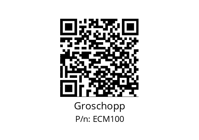   Groschopp ECM100