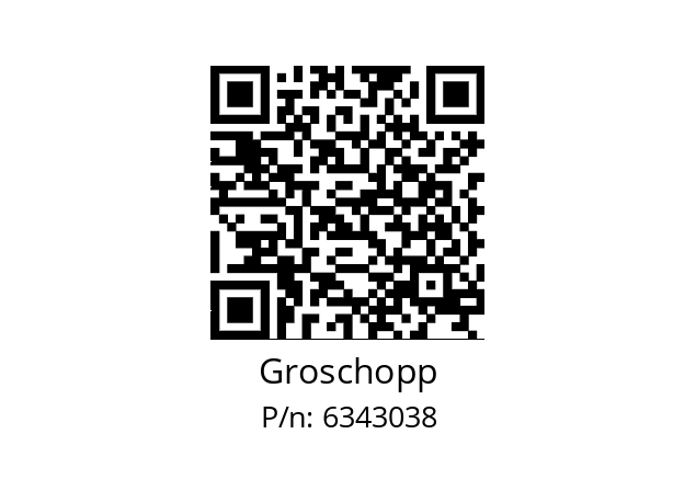   Groschopp 6343038