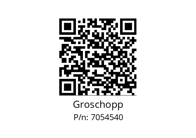   Groschopp 7054540