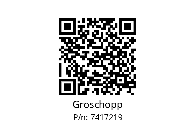   Groschopp 7417219