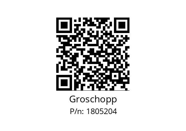   Groschopp 1805204