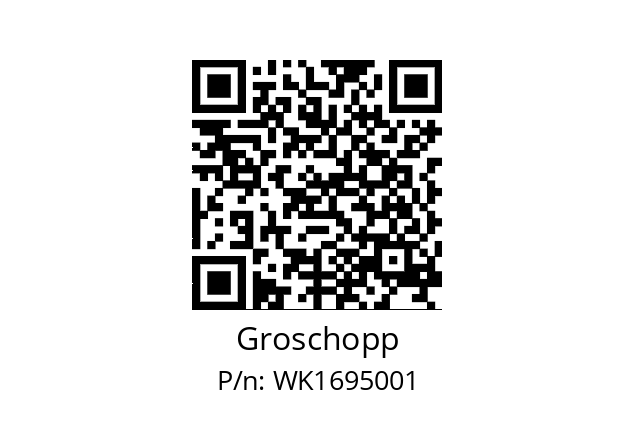   Groschopp WK1695001