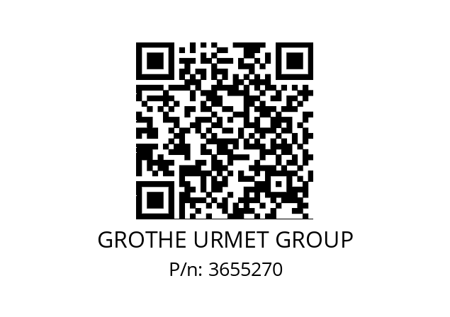   GROTHE URMET GROUP 3655270