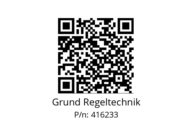   Grund Regeltechnik 416233