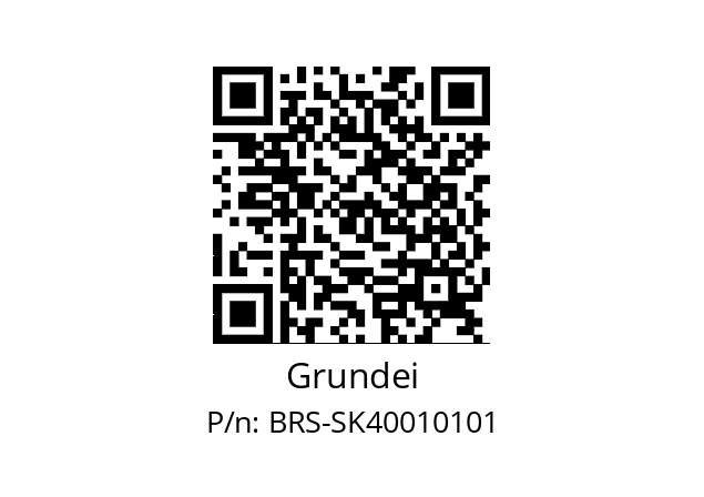   Grundei BRS-SK40010101