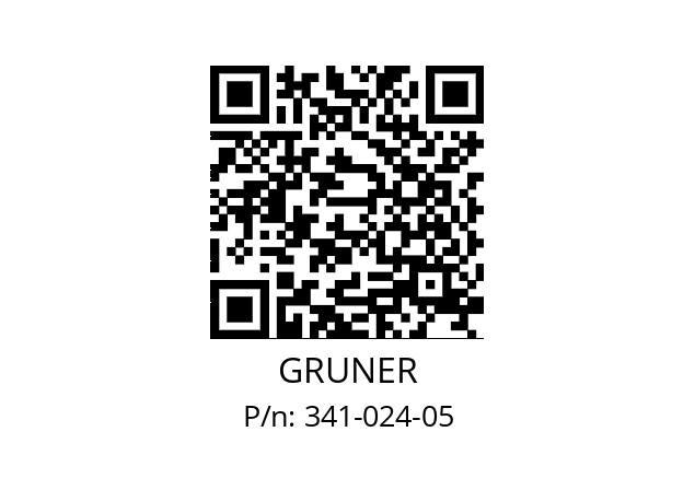   GRUNER 341-024-05