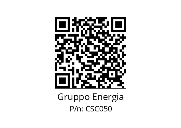   Gruppo Energia CSC050